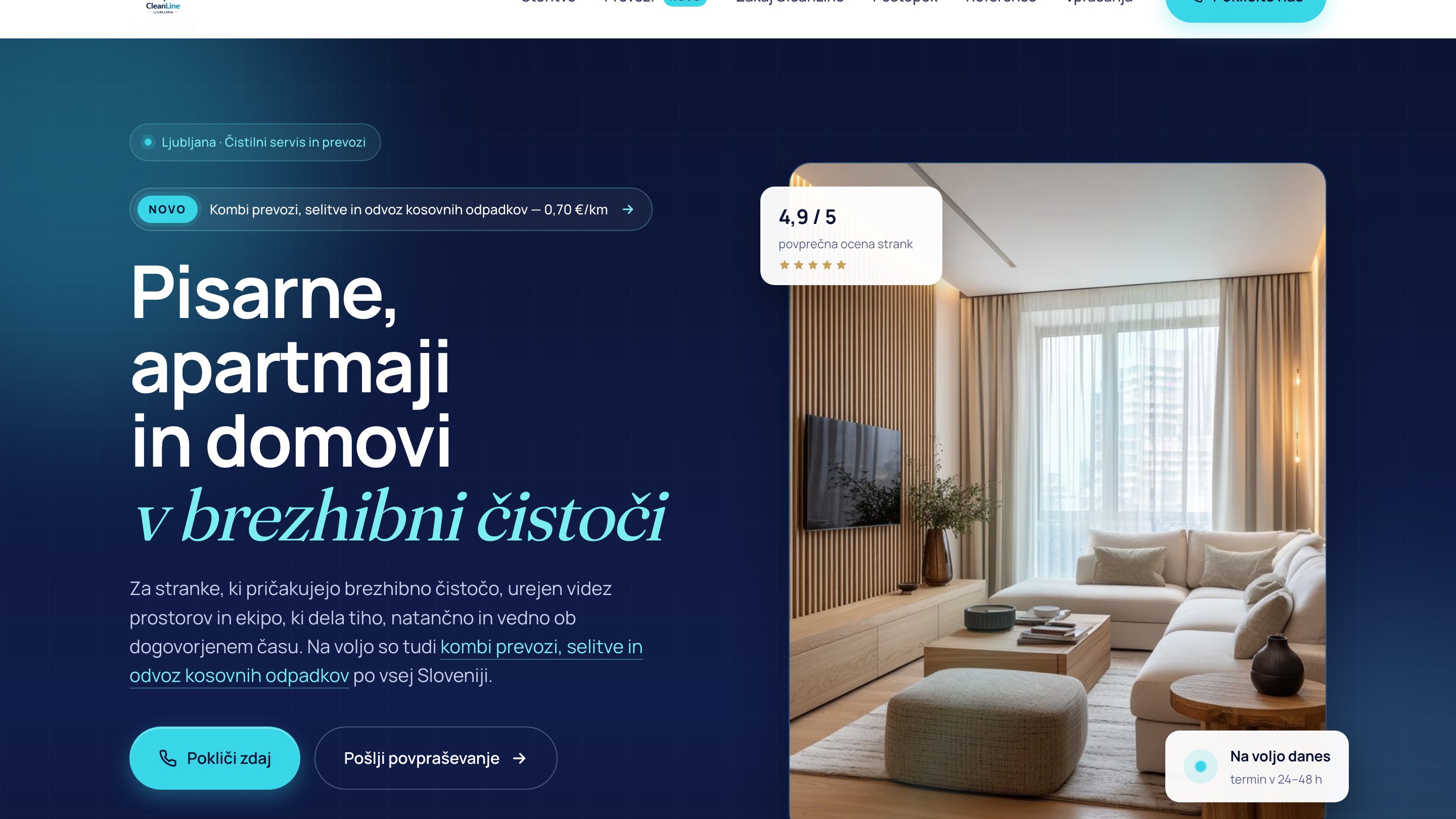 Clean Line website